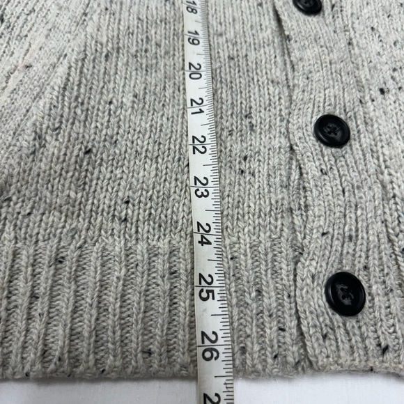 INC International Concepts Men’s Cardigan Cream with Black/Grey Accents Size M - Picture 6 of 8